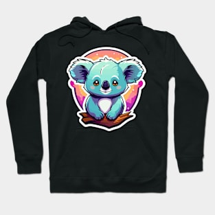 Koala Bear Illustration Hoodie